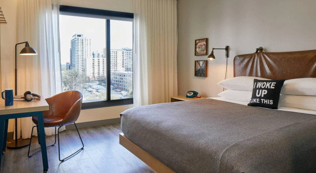 Standard- dobbelt værelse Moxy Atlanta Midtown