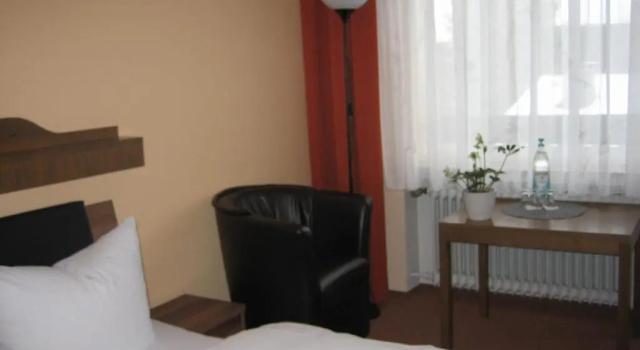 Одноместный номер Standard с балконом Hotel an der Sonne & Restaurant Zum Schneiger