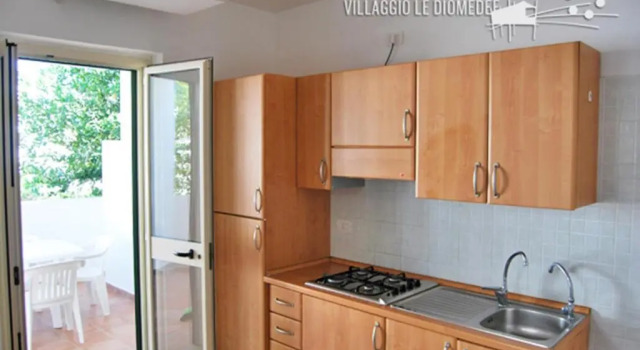 Апартаменты с 2 комнатами Villaggio Le Diomedee