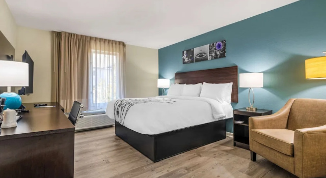 Двухместный номер Standard Sleep Inn & Suites Newport News City Center Area