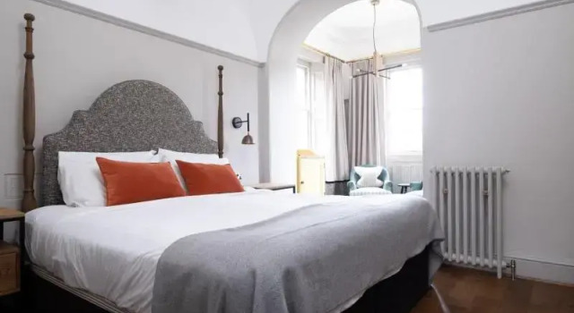 Номер Deluxe с красивым видом из окна Fowey Hall Hotel