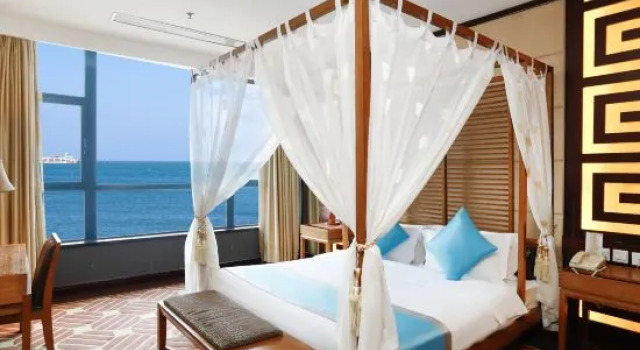 Люкс Deluxe Beidaihe Bei Hua Yuan Sea View Hotel (Beidaihe Biluo Tower)