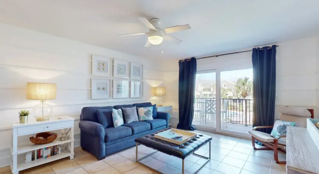Коттедж A1A South St Augustine 2 Bedroom Oceanview Condo Sleeps 8