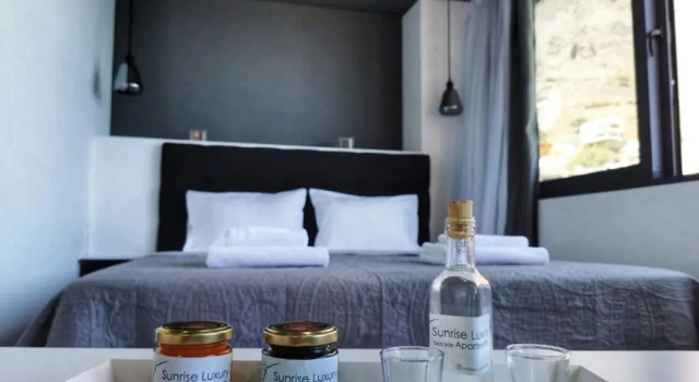 Sunrise Luxury Seaside Apartment, Buchen Sie Ferienwohnung Tris Ekklisies Griechenland
