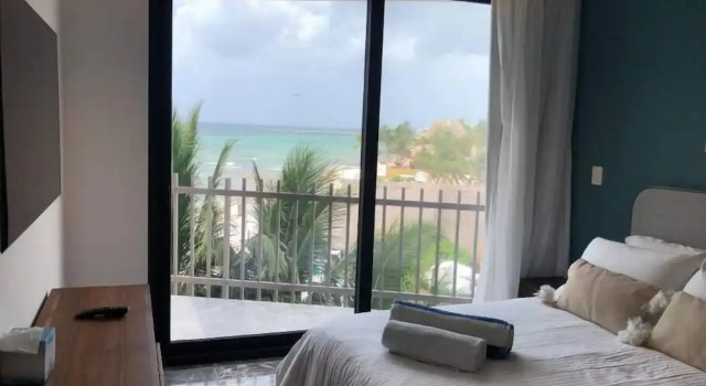 Deluxe Aparment Whit Beach & Ocean View, Забронировать Апартаменты/квартира Апартаменты Плая-дель-Кармен, рядом с Church of Guadalupe, Апартаменты/квартира