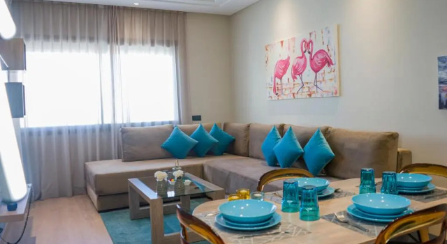 Апартаменты Deluxe Flamant Rose Appart Hotel