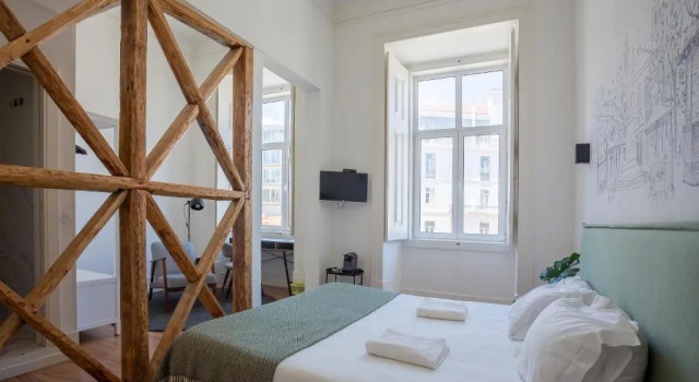 Люкс Deluxe Lisbon Check-In Guesthouse