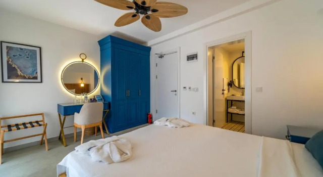 Двухместный номер Deluxe с балконом Massi Near The Sea Butik Hotel