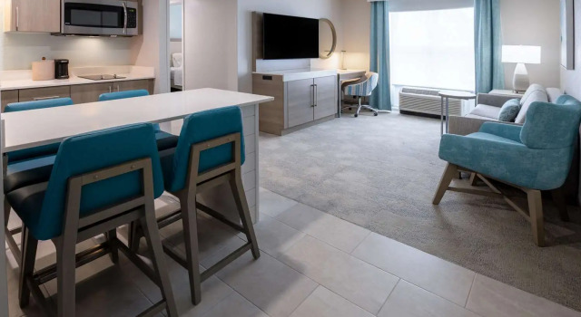 Четырёхместный люкс c 1 комнатой Hampton Inn & Suites Venice Bayside South Sarasota