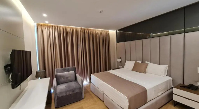 Standard Doppel Zimmer mit Bergblick Hotel Aross