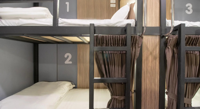 Кровать в общем номере (женский номер) OYO 726 Sookjai Cafe and Hostel