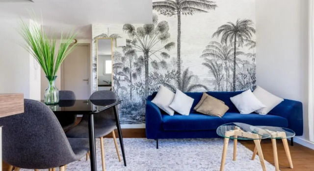 Апартаменты с 2 комнатами Villa Les Palmiers au Cap d Antibes