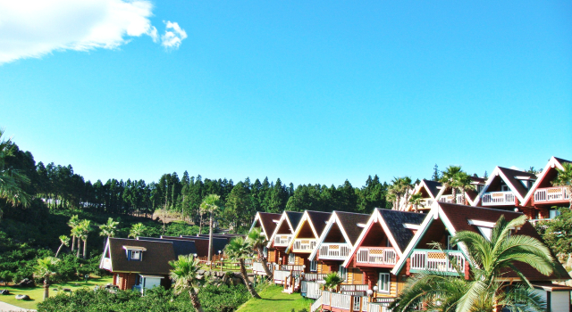 Вилла Jungmun Log Pension & Resort