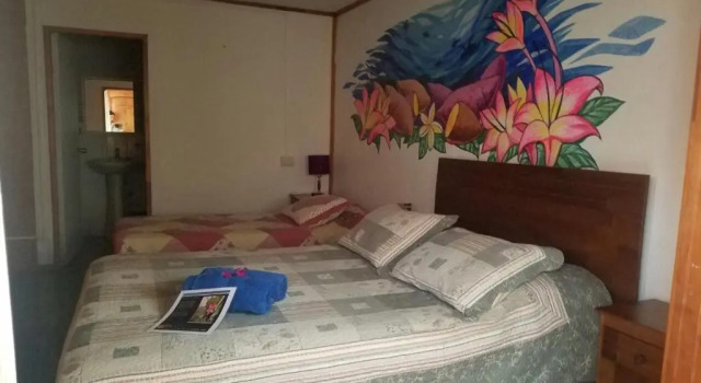 Трёхместный номер Standard с видом на море Keuhenua Hostal
