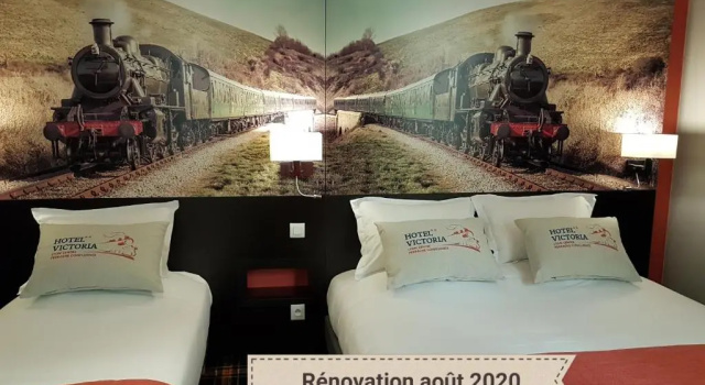 Трёхместный номер Standard Hotel Victoria Lyon Perrache Confluence