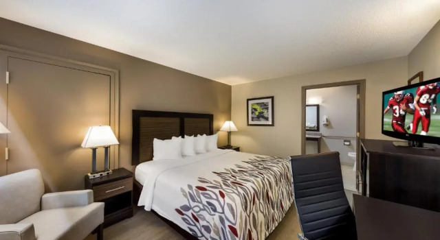 O podwyższonym standardzie pokój Quality Inn Jasper