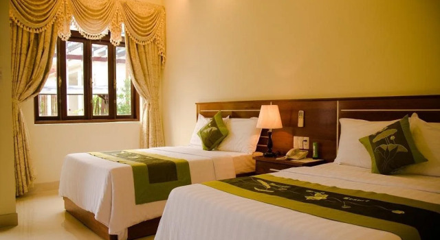 Forever Green Resort, Book Ferieresort Hoteller i Mekong Delta med pool, Swimmingpool