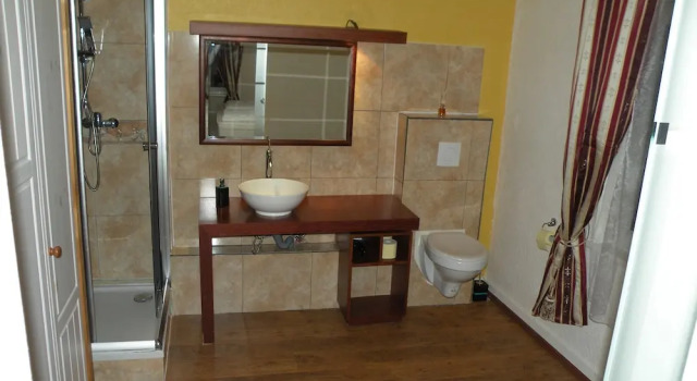 Deluxe double chambre avec balcon et Vue jardin Hostel Goslar