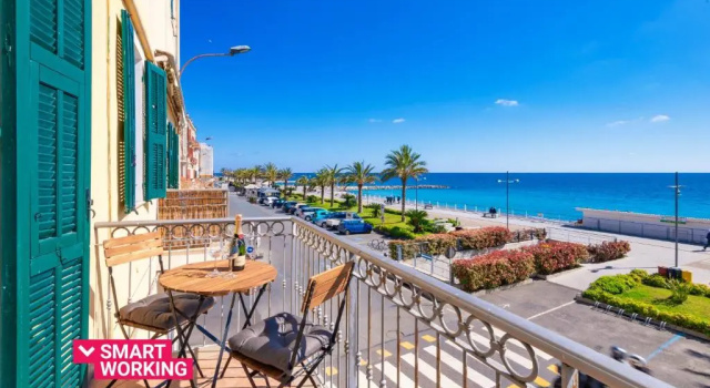Апартаменты с видом на море Appartamento Fronte Mare a Ospedaletti by Wonderful Italy