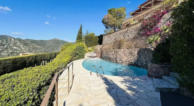 Sea View Villa in Theoule sur Mer With Pool- 2237