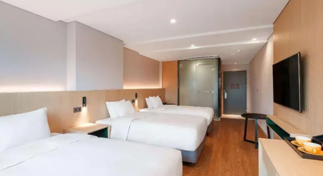 Трёхместный номер Deluxe ibis Styles Ambassador Jeonju City Centre
