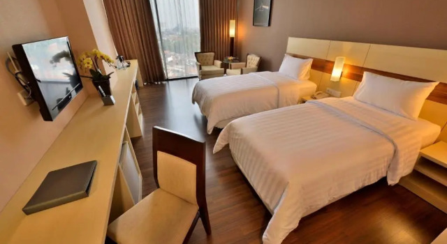Двухместный номер Deluxe Hotel California Bandung