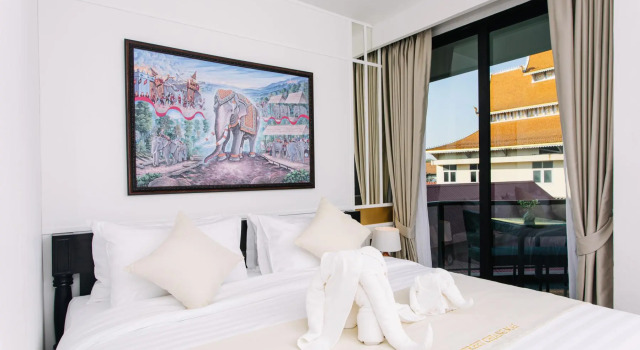Номер Deluxe с балконом The Experience Walking Street Chiang Mai