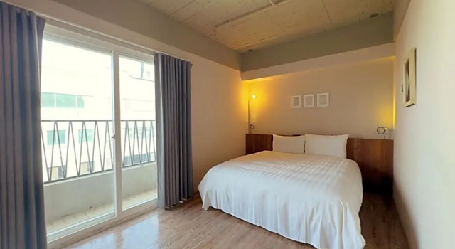 Двухместный номер Standard с балконом Roaders Hotel Tainan ChengDa