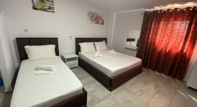 Трёхместный номер Standard с балконом и с видом на море Full Moon Apartments