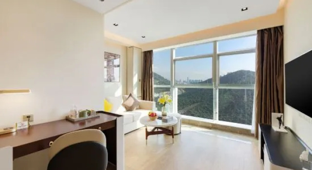 Люкс Deluxe Shenzhen Nanshan Jingfeng Hotel (Xili University Town Branch)