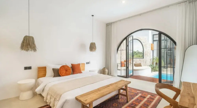 Вилла Deluxe Villa Amra Pererenan by Orivista, Rice Field View