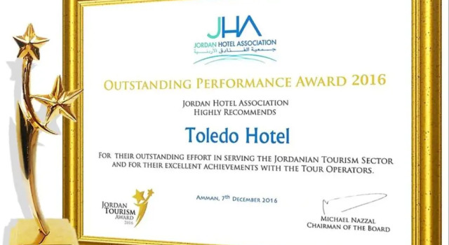 Одноместный номер Standard Toledo Amman Hotel