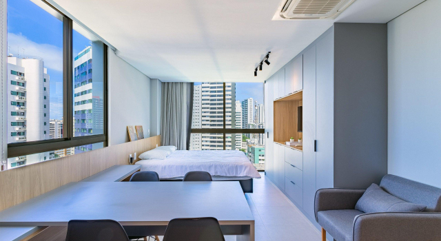 Rooftop #1402 - Studio em Boa Viagem por Carpediem, Rezervovat Hotel Boa Viagem Recife