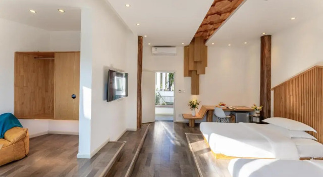 Двухместный номер Standard с красивым видом из окна Xinyue Suying Hot Spring Holiday Hotel