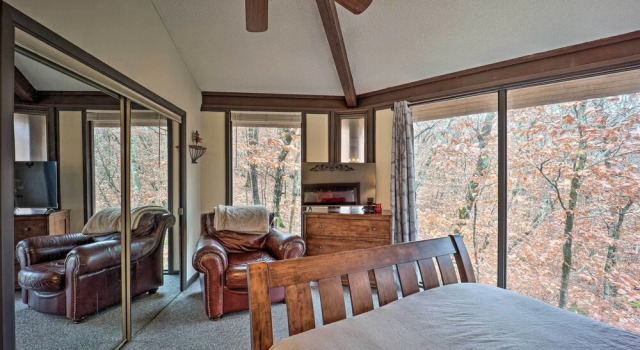 'skiway Chalet' Home w/ Hot Tub in Beech Mountain!, Забронировать Шале Отели Бича Маунтин 3 звезды, 3*
