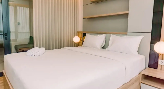 Апартаменты Elegant And Comfort 1Br At The Smith Alam Sutera Apartment