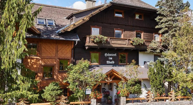 Одноместный номер Standard с балконом Hotel Häuserl im Wald