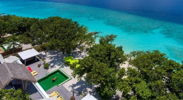 3 Bedrooms Royal Pool Beach Villa Emerald Maldives Resort & Spa