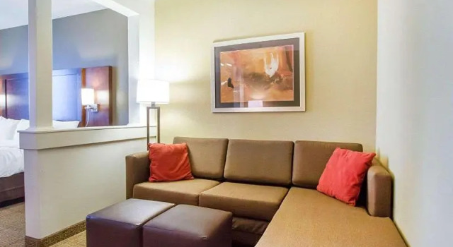 Двухместный люкс с балконом Comfort Suites University