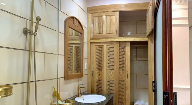 Двухместный номер Superior с видом на бассейн Kim Xuan Bungalow