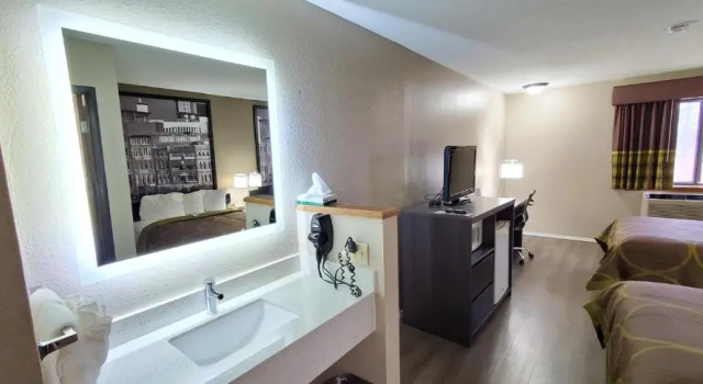 Deluxe huone Super 8 by Wyndham Paris