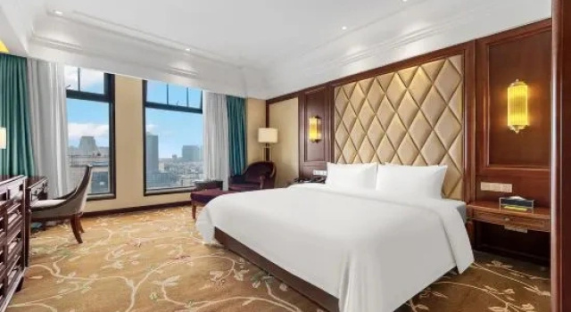 Двухместный люкс с видом на озеро Jinghu International Hotel