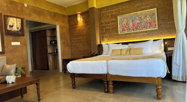 Номер Premium AMARA AYURVEDA RETREAT- Overlooking Evergreen Western Ghats an ecologically sustainable living space in Kovalam