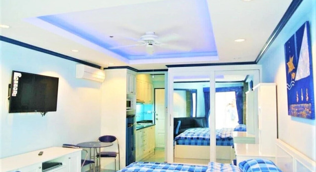 Jomtien beach condominium studio apartment 12th floor, Забронировать Апартаменты/квартира Джомтьен-Бич Паттайя