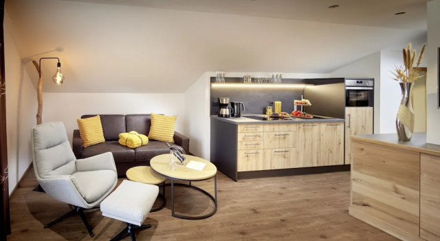 Апартаменты с 2 комнатами с видом на горы Maximilian Appartements
