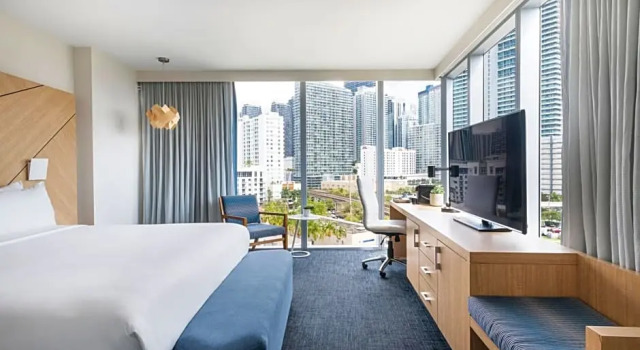 Двухместный люкс Executive c 1 комнатой Novotel Miami Brickell