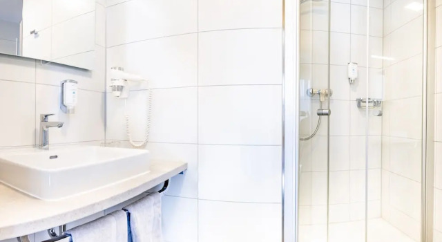 Двухместный номер Deluxe с балконом Hotel Bergfried & Schönblick