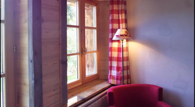 Семейный люкс с балконом Hôtel La Ferme du Chozal, Chalet de tradition