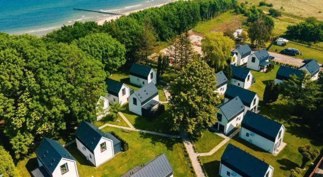 Коттедж Ferienhaus in Meernahe, Trzesacz