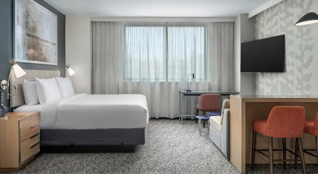 Двухместная студия Residence Inn by Marriott New York Queens